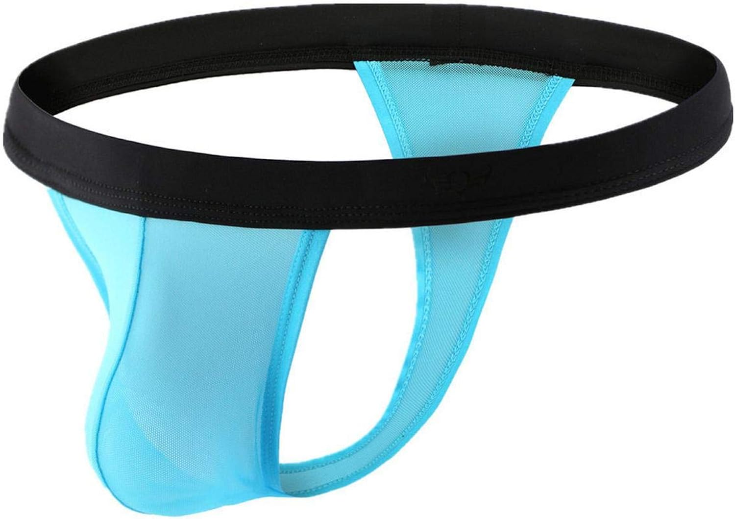 Go V Sexy Men Sheer Thong Mesh G String Net Jockstrap Solid Color Micro