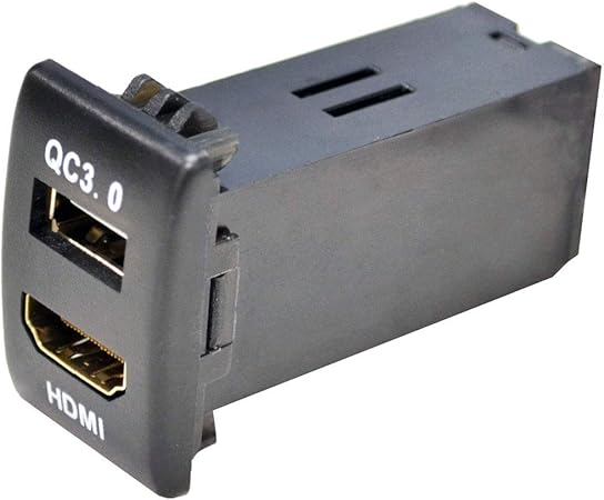 Amazon ファクトリーダイレクト カーusbポート Usb Ma B Ver 2 タイプ マツダ スズキ車系 Qc3 0 Usb充電 Hdmi入力 カーusbポート インテリアパネル 車 バイク