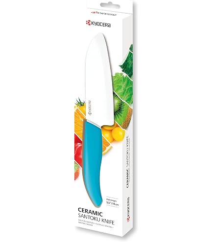 Amazon.com: Kyocera Revolution 5-1/2-inch Santoku Ceramic Knife
