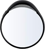 Tweezerman 10x Magnifying LED Lighted Mirror Travel Suction Cups Tweezing Makeup view 1