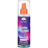 Tree Hut Aurora Nights Hair &amp; Body Mist, Alcohol-Free Body Spray, 6 Fl Oz | Alcohol-Free Formula, Cozy Scent w/ Warm Pistachio &amp; Toasted Marshmallow Notes, Everyday Fragrance Spray for Women
