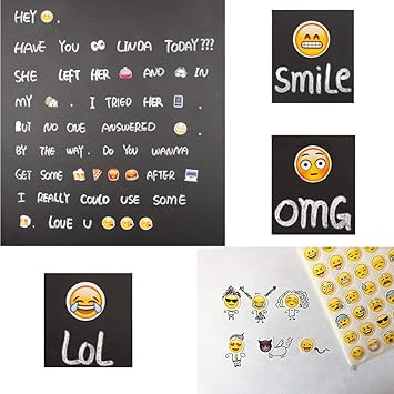 Amazon Co Jp 絵文字ステッカー 絵文字 シール 顔文字 Emoji おもしろ雑貨 ステッカー 手帳 ラッピング プレゼント 雑貨 スケジュールシール 手帳シール アルバム 整理 8枚セット 文房具 オフィス用品