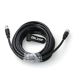 ZBLZGP M12 8 Pin A-Coding Male to Female Connector