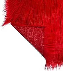 Ice Fabrics Faux Fur Fabric Squares - 20x20 Inches
