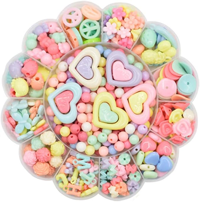 1 Box Pop Beads DIY Jewelry Making Kit Kids