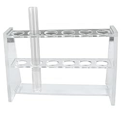 Verkelly Acrylic Test Tube Rack, 16mm Diameter Test