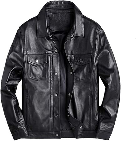 Amazon Cheji ライダース ジャケット メンズ 本革 羊革 シングル ダブル ミリタリージャケット レザージャケットショート丈 バイクジャケットブルゾンダブルライダース Ma 1 Gジャン 2xl ジャケット 車 バイク