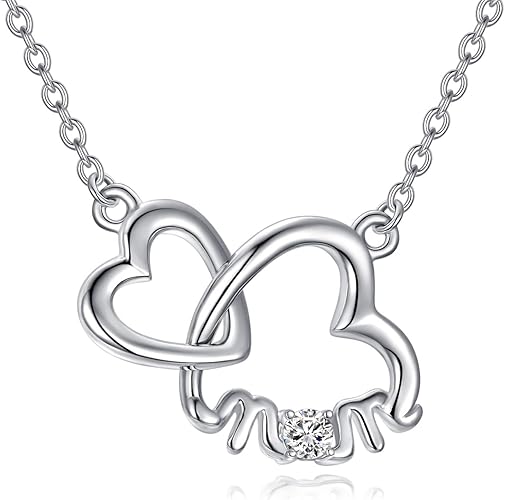 mothers day necklace silver