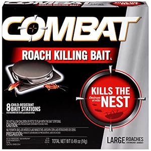 Image of Combat Roach Killing Bait, Large Roach Bait Station, 8 Count (780059/41913)