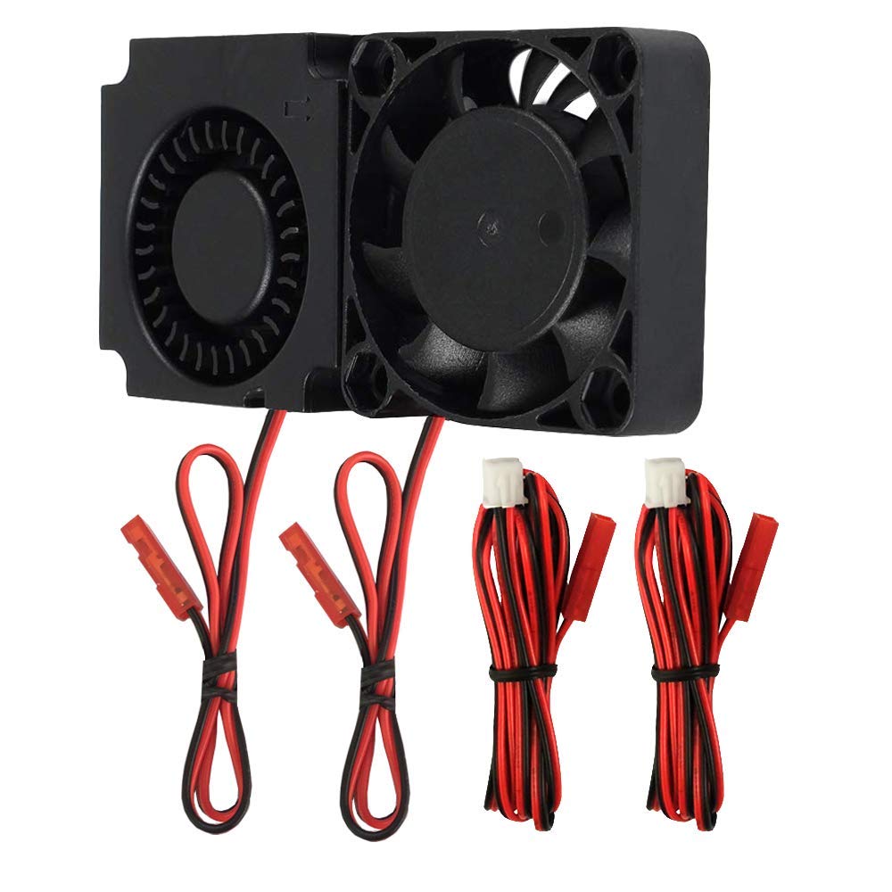Furiga 4010 24V Blower Fan 40x40x10MM Cooling Fan and Circle Fan Parts 1.2M Cable for Ender 3 Ender 3 Pro 3D Printer