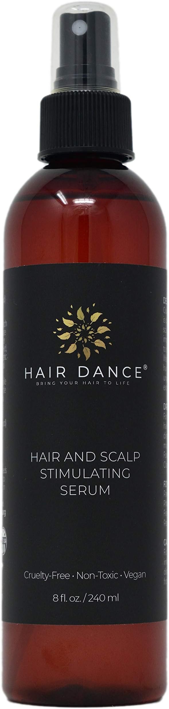 Hair Loss Treatment - Hair Growth Stimulator for Thicker, Faster Hair Growth, Healthy Scalp. Research-Based Caffeine, L-arginine Potent DHT Blocker 8 oz