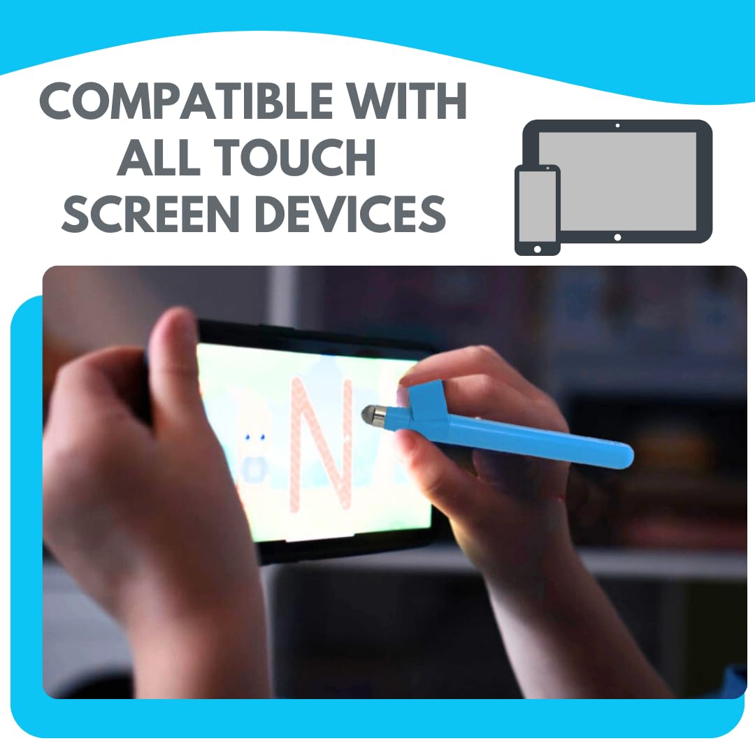 Handwriting Improvement Tool for Children, Perfect for Learning Writing Skills, Compatible with All Tablets, Montessori-Inspired Educational Stylus for Schools - Write Right Stylus