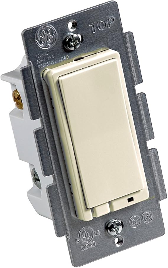 GE ZWave On/Off Relay Switch (Light Almond) Model 45609 (ZW4001