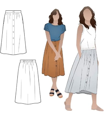 Style Arc Patrón De Costura - Rosie Top (tallas 04-16) - Yaxa