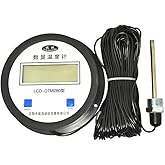 High Precision Digital Thermometer with Probe Electronic Digital Water Meter Temperature Measuring Instrument 5m Cable