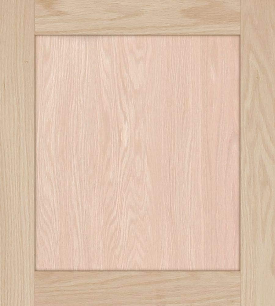 Unfinished Oak Shaker Door by Kendor, 20H x 18W