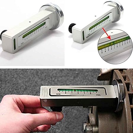 Meisijia 12.7x5CM DIY Magnetic Automobil-Auto-Camber Castor Strut Zeitersparnis Achsvermessung Messer Tool Kit
