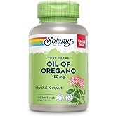 SOLARAY Oil of Oregano Softgels 150 mg - Oregano Oil Supplement for Powerful Wellness Support - Gentle Digestion - Extra Virgin Olive Oil Base - Vegan, 60-Day Guarantee - 120 Servings, 120 Softgels