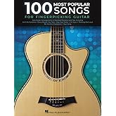 100 Most Popular Songs for Fingerpicking Guitar | Solo Guitar Songbook with Tablature and Standard Notation | Fingerstyle Sheet Music Book for Acoustic Guitarists | For Beginner Student and Teacher