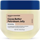 Amazon Essentials Cocoa Butter Petroleum Jelly, Moisturizing, 7.5 Ounce, 1-Count