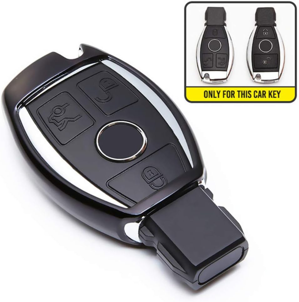 LEIDADA TPU Car Key Shell Car Styling, for Mercedes for Benz B200 C180 E260L S320 GLK300 CLA CLS S400