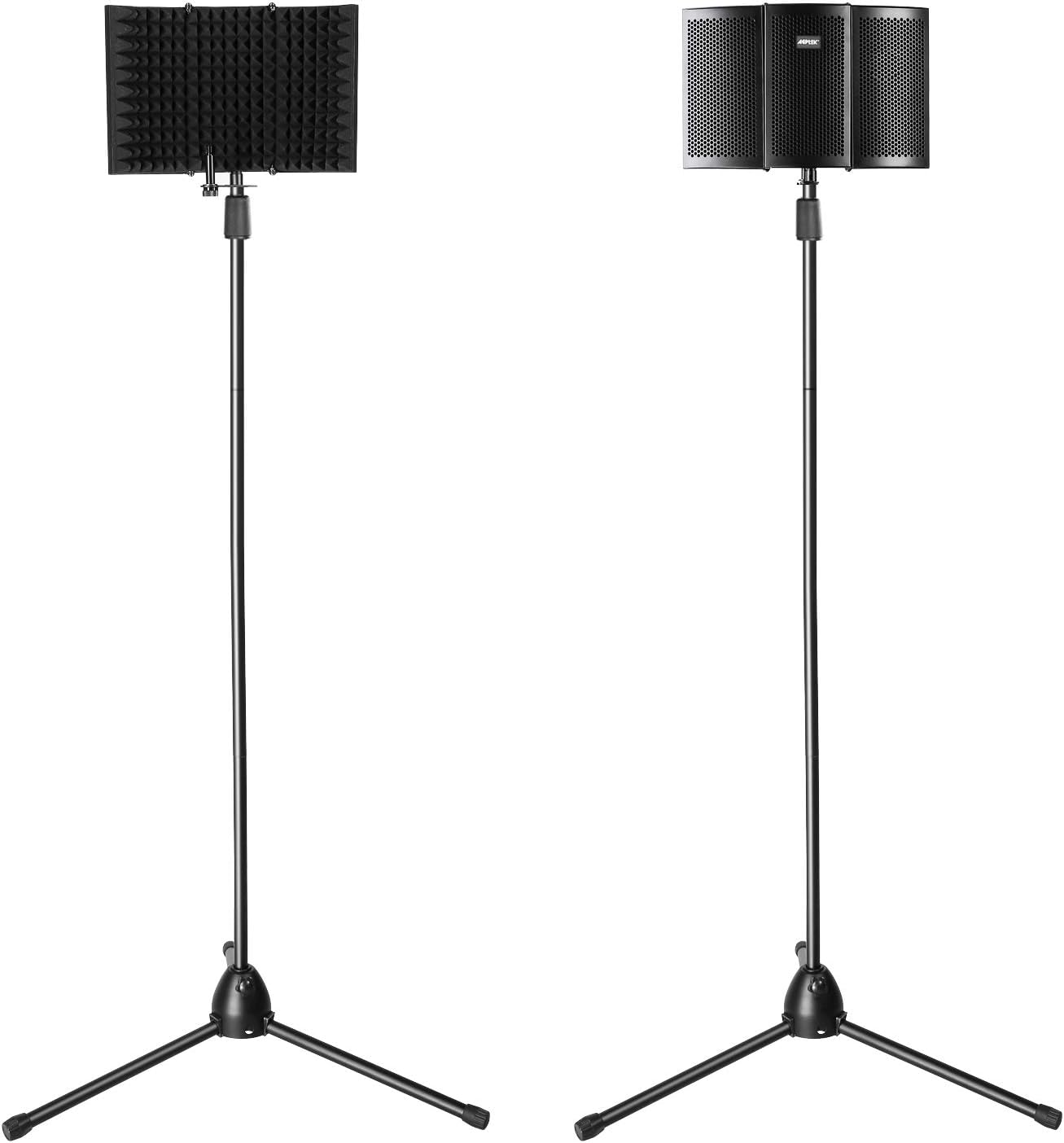 AGPTEK Microphone Isolation Shield and Stand BigaMart