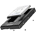ORICO 2.5 to 3.5 SATA Hard Drive Adapter Mounting Bracket Hard Drive Caddy for 7/9.5/12.5mm 2.5 inch HDD/SSD-D2SS