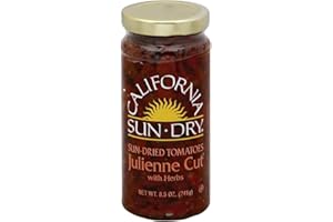 CALIFORNIA SUN DRY California Sun.Dry Sun-dried Julienne Cut Tomatoes with Herbs 8.5 Oz (Pack of 6)