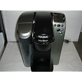 Keurig K75 Platinum Single-Cup Home-Brewing System with Water Filter Kit, One Size, Silver/Platinum