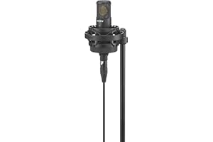 Sony Media C-80 Unidirectional Studio Condenser Microphone with Advanced Capsule Technology, Dual Diaphragm Configuration, an