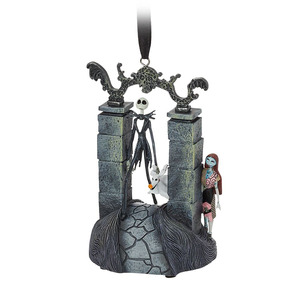 Disney Tim Burton's The Nightmare Before Christmas Singing Living Magic Sketchbook Ornament