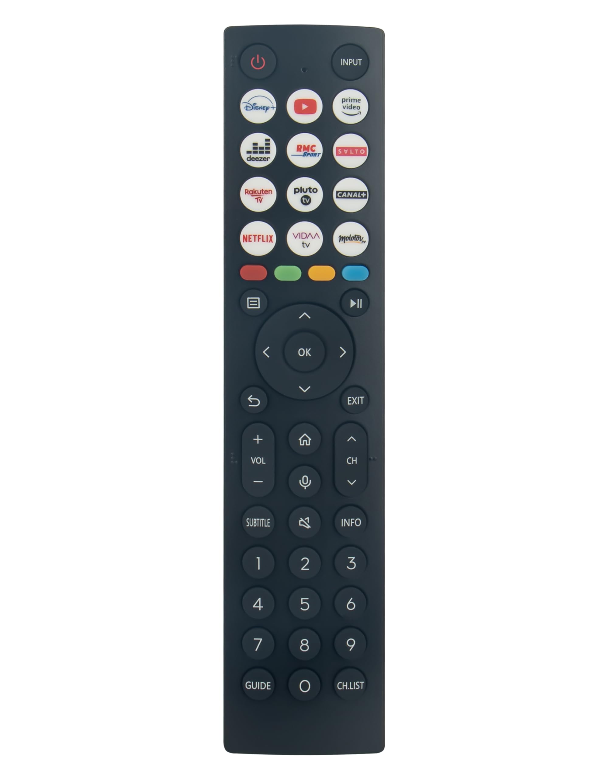 New ERF2L36H Remote Control Replacement - VINABTY ERF2L36 (0011) Replace Remote Control fit for Hisense TV ERF2L36-0011 ERF2L36H ERF2L36 (0011) Remote Controller