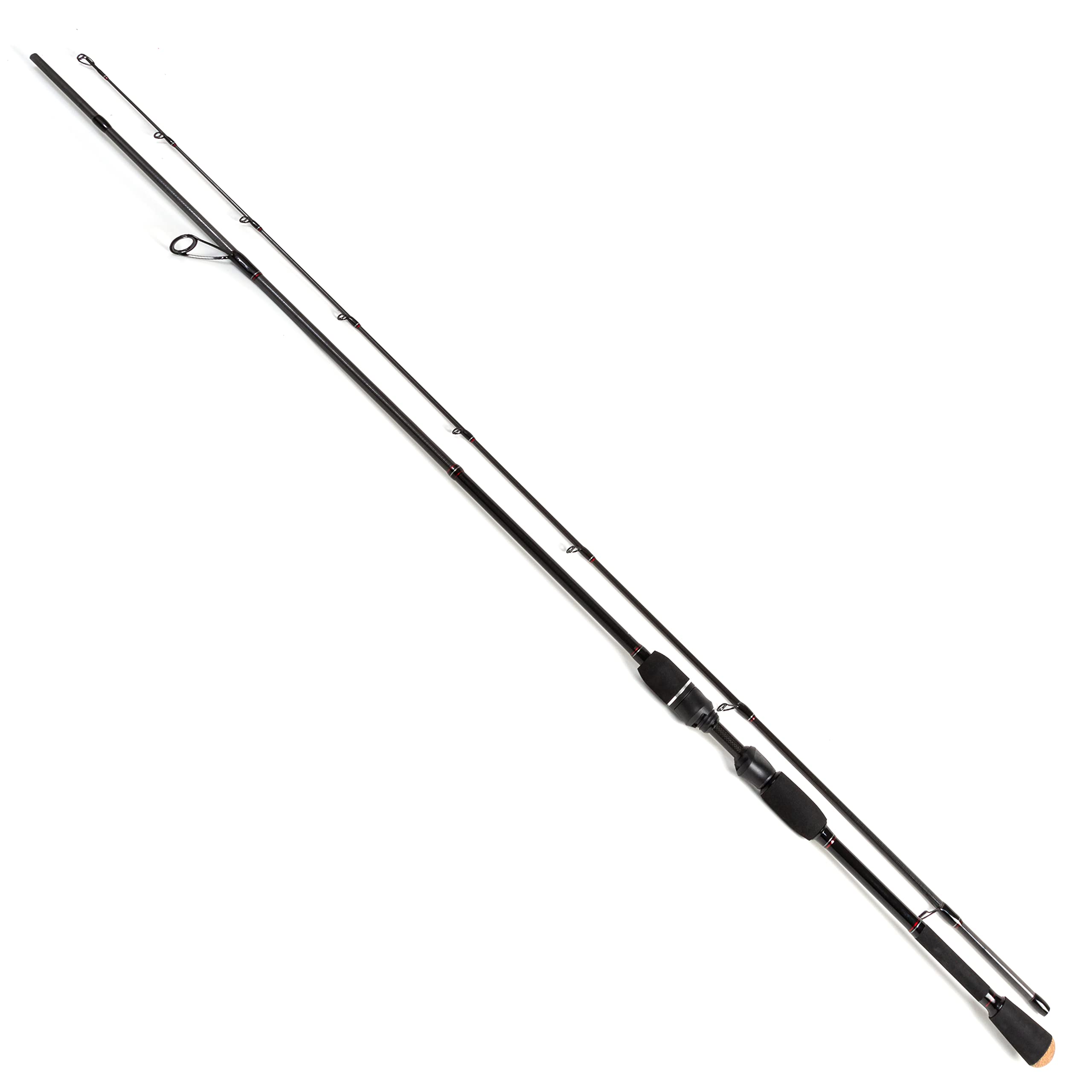 FLADEN Fishing - 2.4m Maxximus HMC Fast Action Predator Fishing Rod - High Modulas Carbon 2 Piece Blank (8ft - 10 to 35g cw) [12-532401]