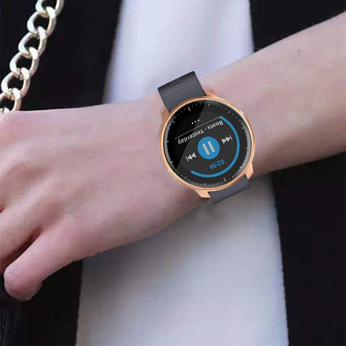 vivoactive 3 music cover