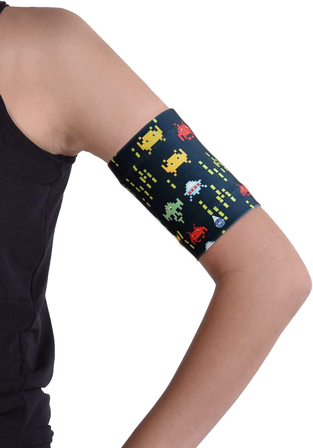 Dia-Band Child, Support and Protection Band for Freestyle Libre, Medtronic, Dexcom or Any Glucose Sensor – Reusable Diabetic Band (Junior.L (20-22cm))