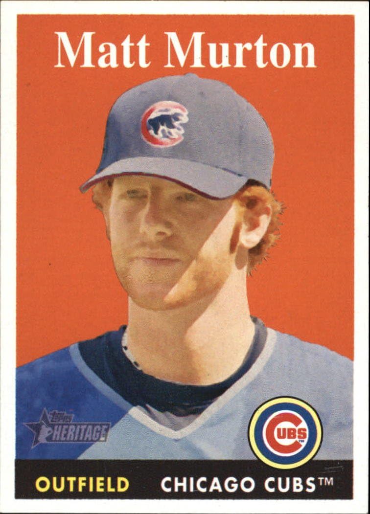 Amazon 2007 Topps Heritage Baseball Card 66 Matt Murton