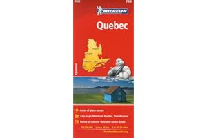 Michelin Quebec Map 760