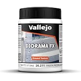 Vallejo - Diorama FX Ground Textures | White Stone 200 ml. (6.76 fl.oz.) | Premium Acrylic Color for Modelers &amp; Miniature Enthusiasts | Exclusively Designed for Modelling