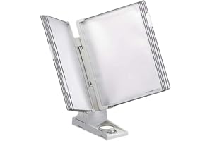 DJOIS by Tarifold Desktop Unit Extension for Modular Reference System - 10 Double-Sided Pockets - Letter-Size (TE271)