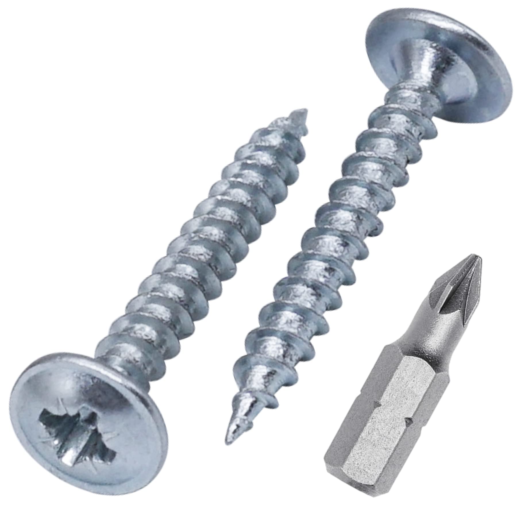 (Pack of 250 pcs) Zinc Plated Steel 3.5 x 25 mm Wood Screws, Metal Screws, Modified Truss Head, Self Tapping (250, 3.5 x 25 mm)