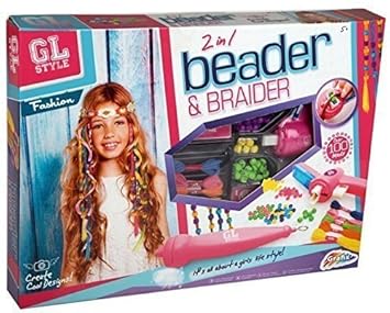 Gl Style 2 In 1 Beader Braider Hair Girls Beading Braiding Set