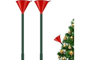 Yungyan 2 Pcs Christmas Tree Watering Funnel with Tube Christmas Tree Watering Spout Tree Watering Device Plant Watering Tool for Christmas Tree Large Indoor Outdoor Plants