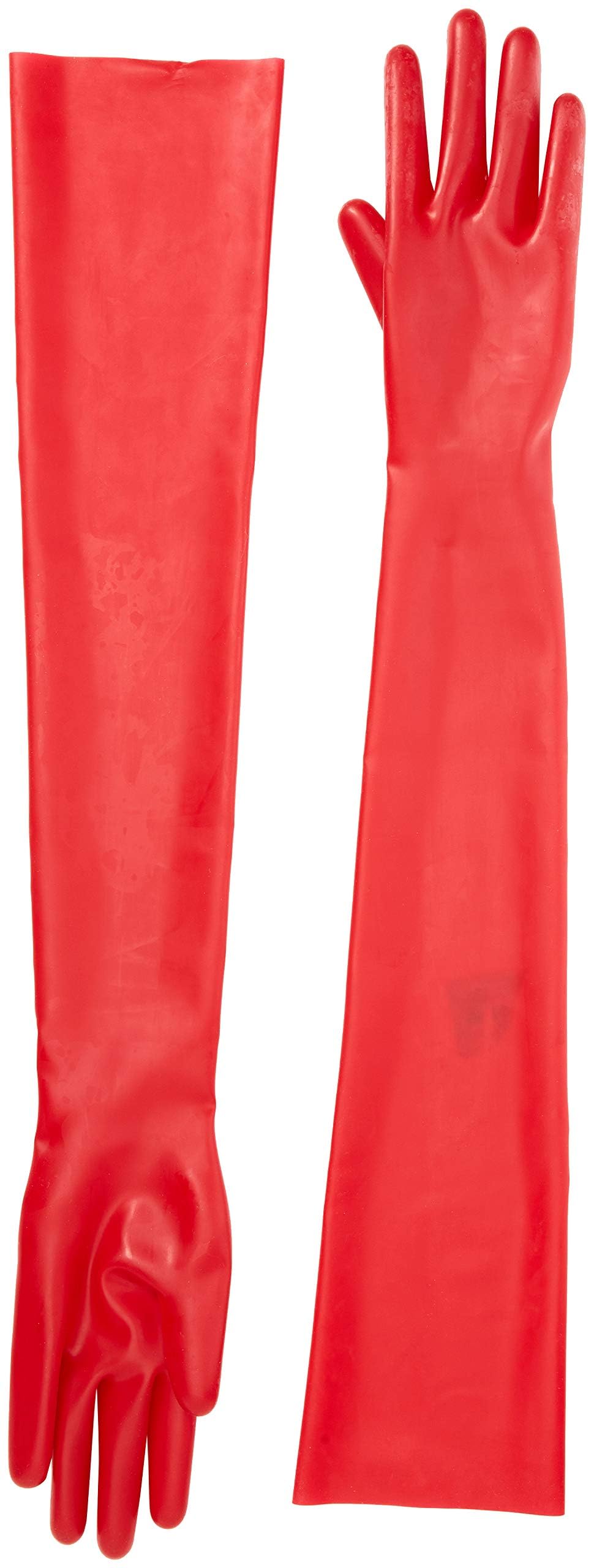 The Latex Collection Women's 29001493021 Latex Gloves red The Latex Collection Small, (Rosso 001), S UK