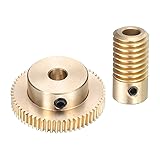 uxcell Worm Gear Set - 0.5 Module 60:1 Reduction