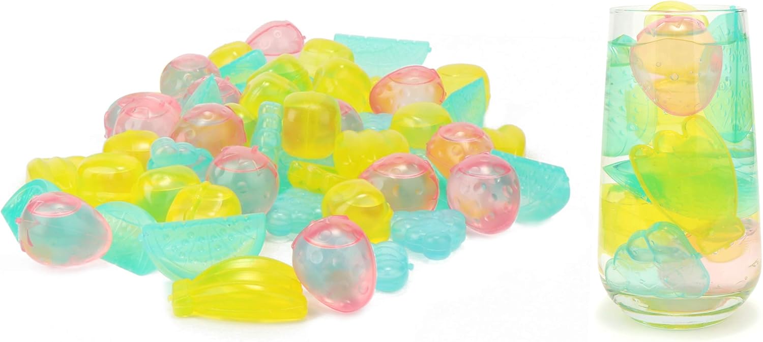 Amazon.de COMFOUR® 72x Wiederverwendbare Eiswürfel in verschiedenen
