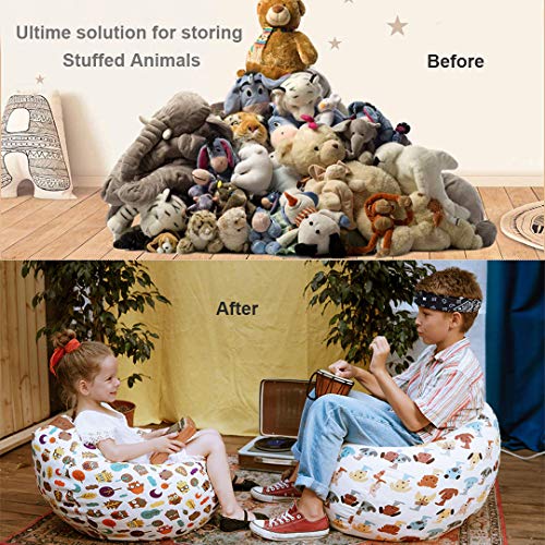 Extra Large Stuffed Animal Storage Cover Only Kids Soft Toy Storage