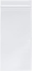 Plymor Heavy Duty Plastic Reclosable Zipper Bags, 4 Mil, 4