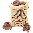 LAVAFY Jumbo Red Lava Rock | Hand-Sorted | Grilling-Grade and High-Heat | Safe for Grills, Firepits, Firetables, and More (15lb)