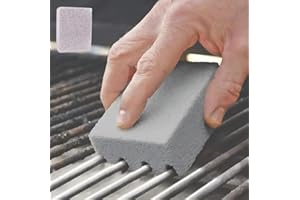 Grill and Baking Pan Cleaning Brick Porous Abrasive Design for Camping, Grills, Cookware, Pans, Oven Racks Removes Stains, Gr