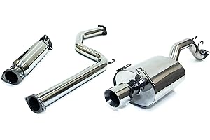 YONAKA MOTORSPORTS Yonaka 2.5" Performance Exhaust for Honda Civic 2006-2011 4DR Sedan (2.0L Si Only)